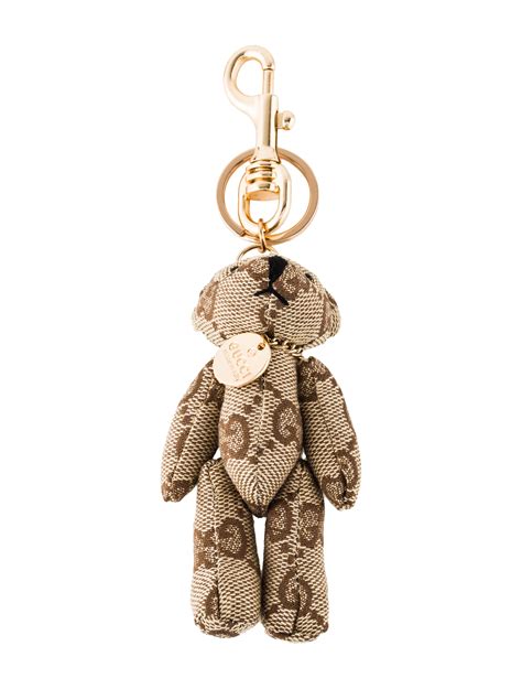 gucci teddy bear keychain|gucci keychain.